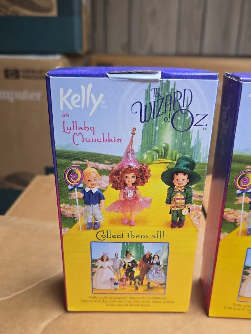 The Wizard of Oz Mini Doll Set - Kelly, Tommy & Mayor Dolls 1999 Barbie